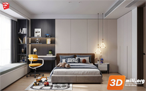 Children Room Scenes Skp FIles 